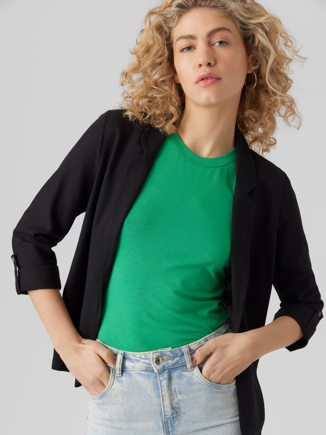 VMJESMILO Blazer - Black - VERO MODA & VILA Bergvik